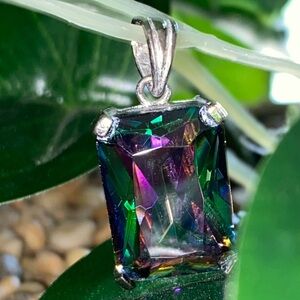 SOLD! Mystic Topaz set in 925 Sterling Silver